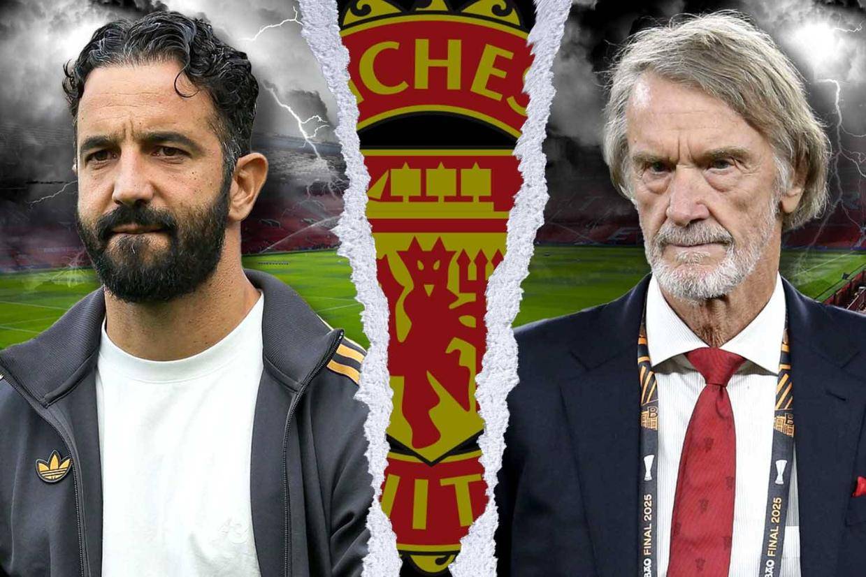 曝曼联不会解雇阿莫林,但担心他将辞职!战伯恩利后下周讨论未来