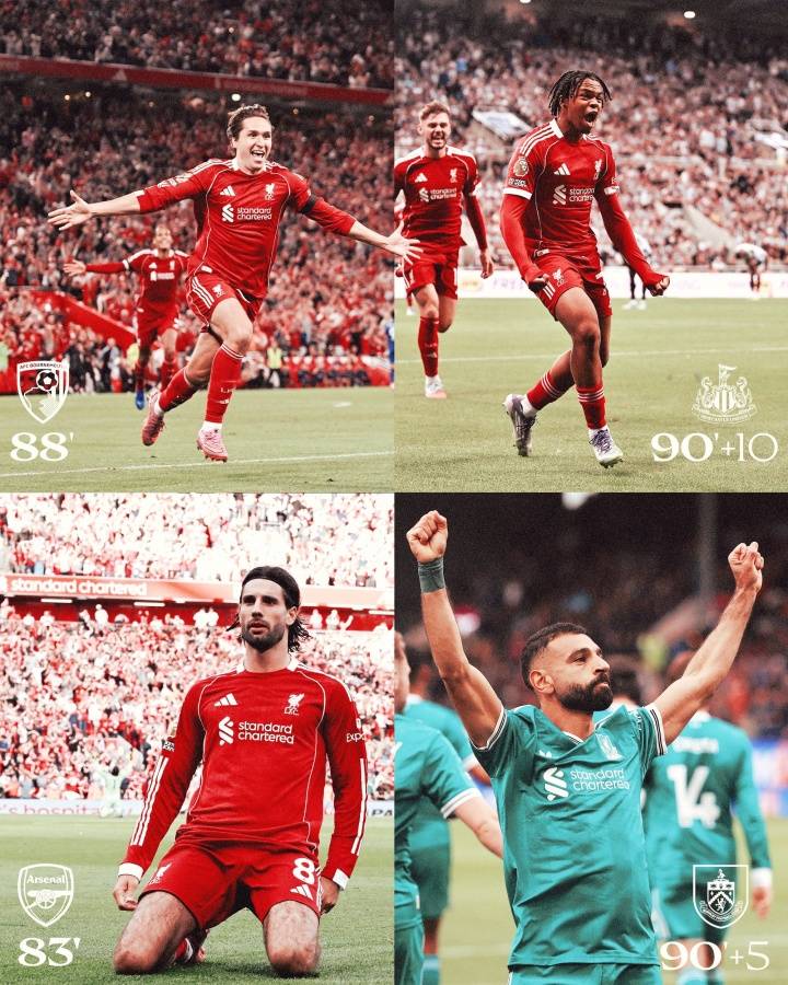 5场4绝杀！利物浦迎来“斯洛特时间”，这3位球星都有责任！